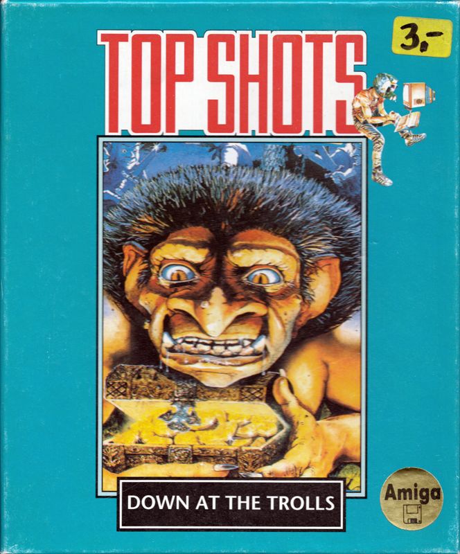Front Cover for Realm of the Trolls (Amiga) (Topshots budget release)