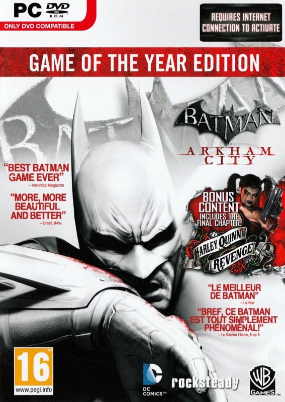 First Batman: Arkham City Gameplay Trailer Covers All The Bases