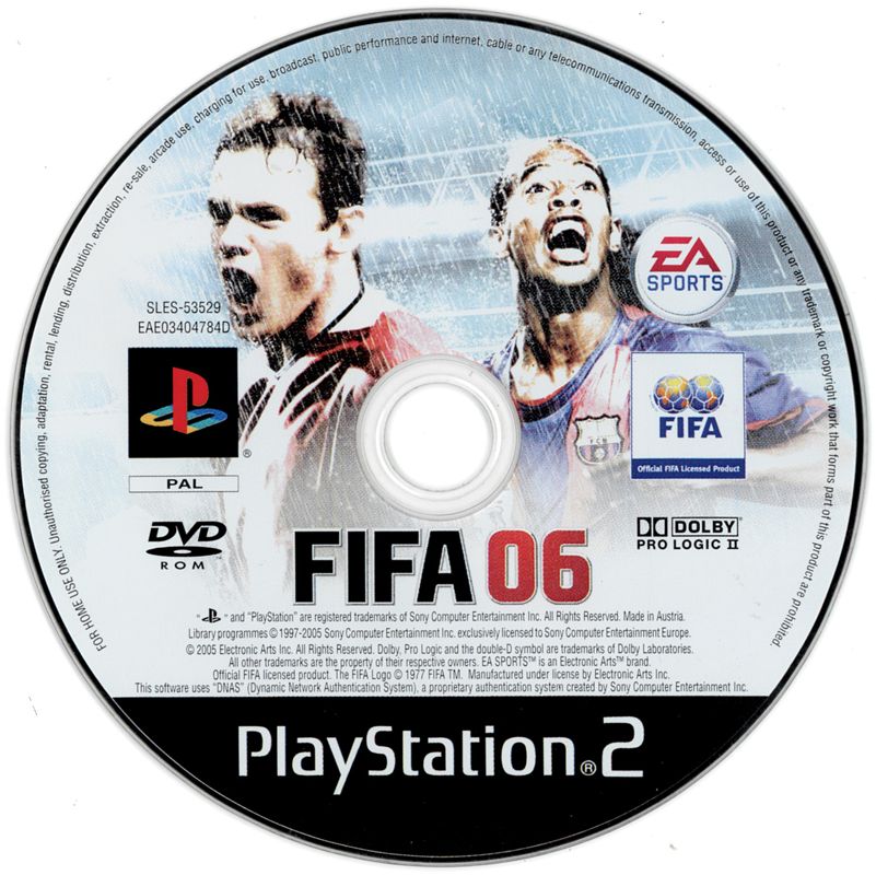 Media for FIFA Soccer 06 (PlayStation 2)