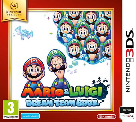 Front Cover for Mario & Luigi: Dream Team (Nintendo 3DS) (download release)