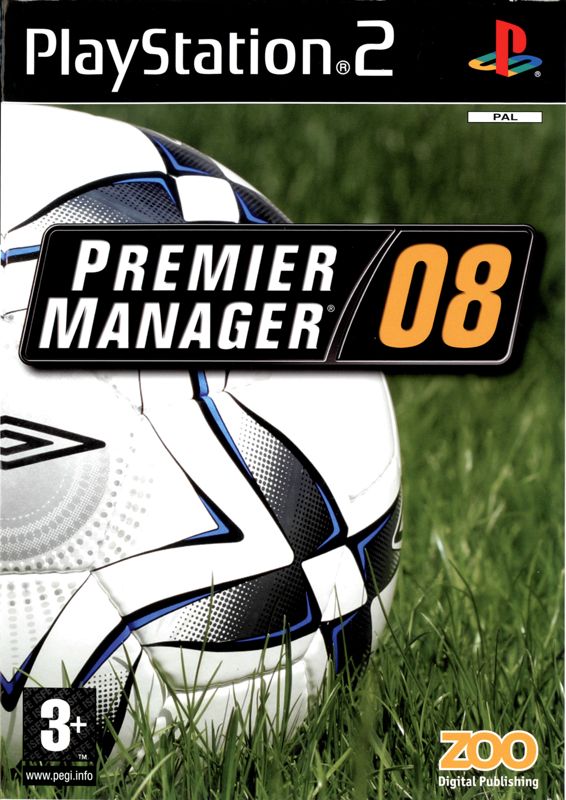 Front Cover for Premier Manager 08 (PlayStation 2)
