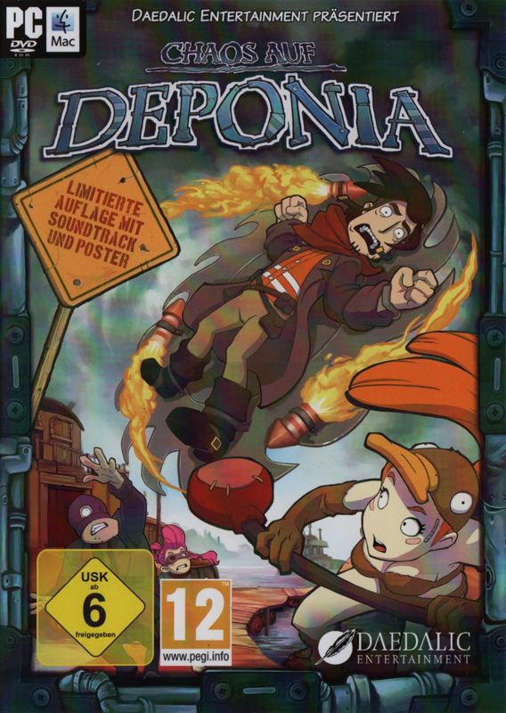 Other for Chaos auf Deponia (Limitierte Auflage) (Macintosh and Windows): Keep Case - Front