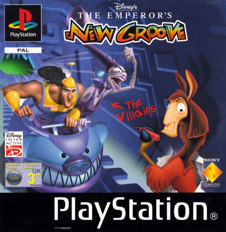Disney's The Emperor's New Groove cover or packaging material - MobyGames