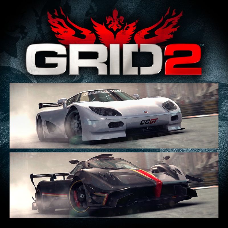 Front Cover for GRID 2: Classic GRID Pack (PlayStation 3) (PSN release (SEN))