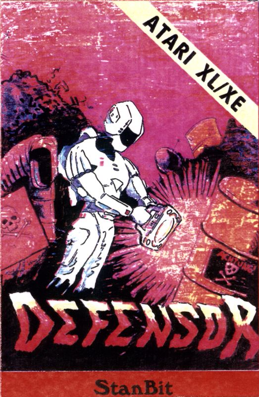 Front Cover for Defensor (Atari 8-bit)