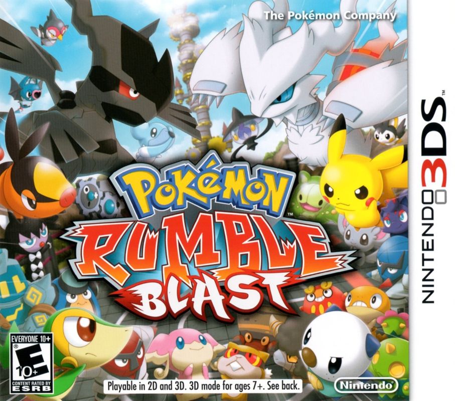 Front Cover for Pokémon Rumble Blast (Nintendo 3DS)