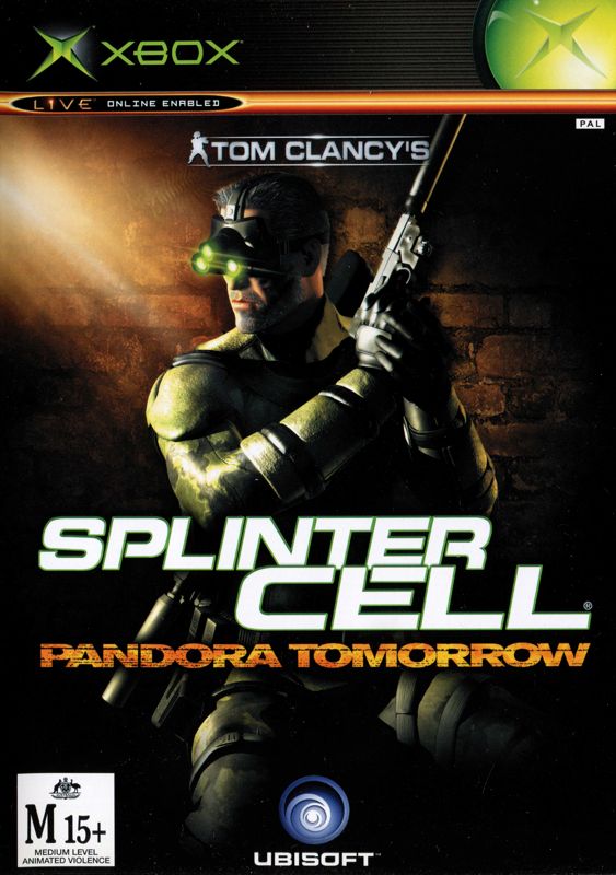 Front Cover for Tom Clancy's Splinter Cell: Pandora Tomorrow (Xbox)
