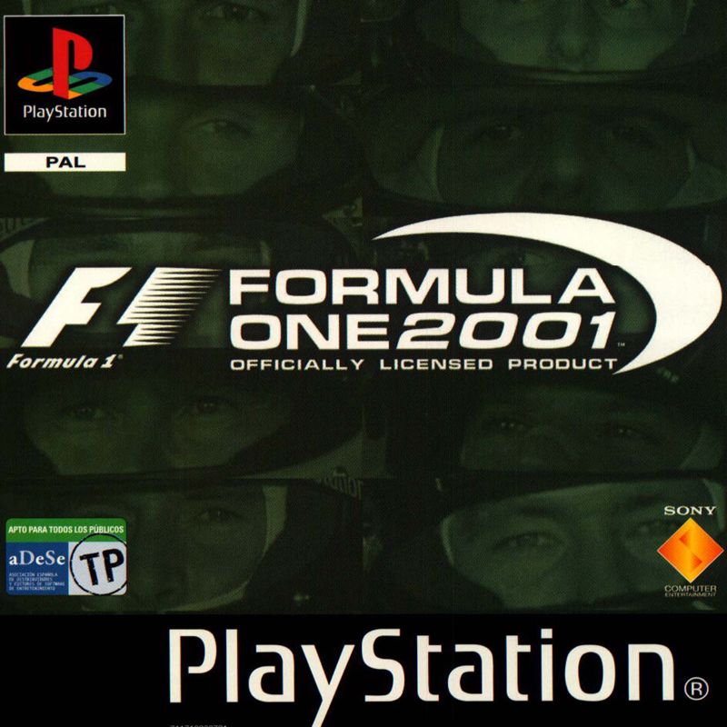 Front Cover for Formula One 2001 (PlayStation)