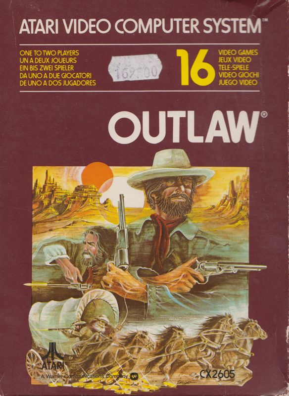Front Cover for Outlaw (Atari 2600)