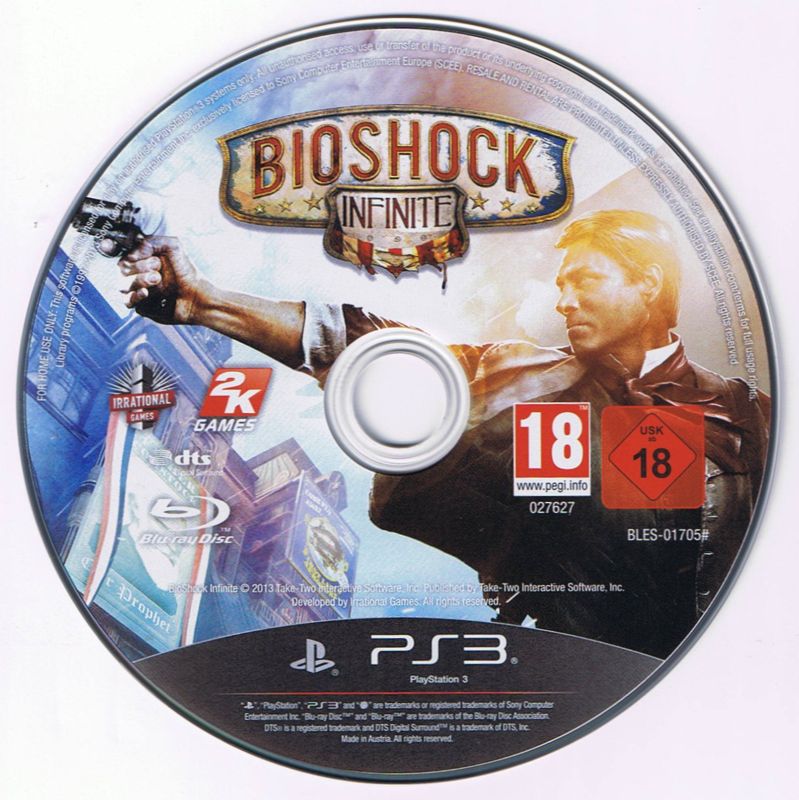 Media for BioShock Infinite (PlayStation 3)