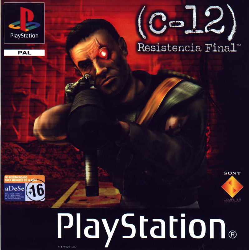 Front Cover for C-12: Final Resistance (PlayStation)