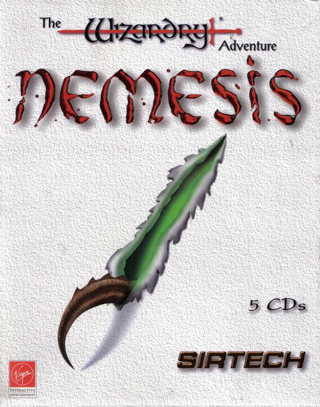 Front Cover for Nemesis: The Wizardry Adventure (DOS)