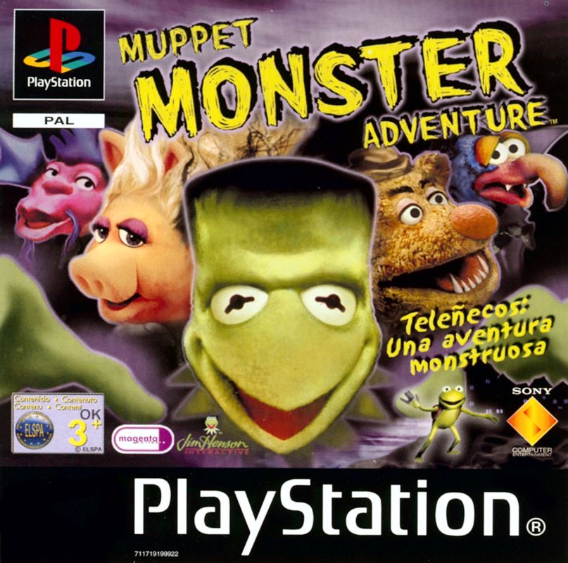 Front Cover for Muppet Monster Adventure (PlayStation)