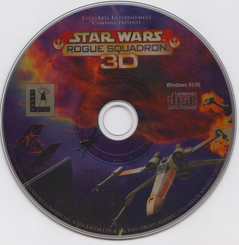 Star Wars: Rogue Squadron 3D cover or packaging material - MobyGames