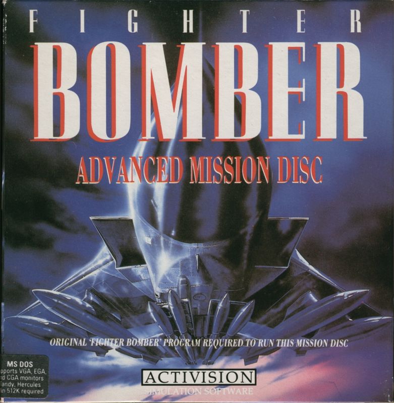 Front Cover for Fighter Bomber: Advanced Mission Disc (DOS)