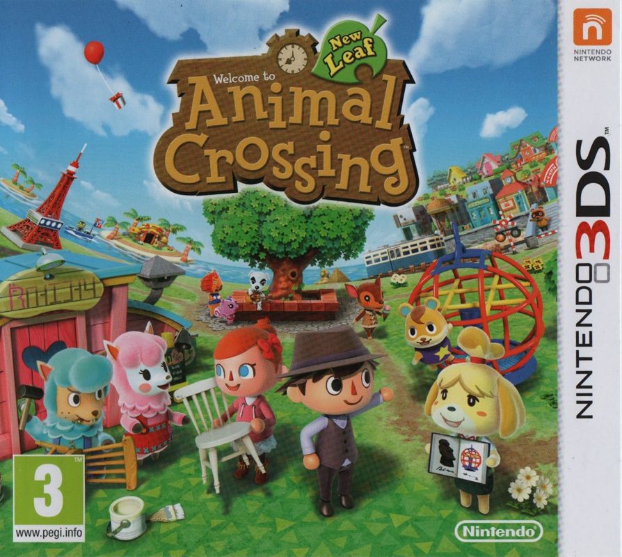 Front Cover for Animal Crossing: New Leaf (Nintendo 3DS)