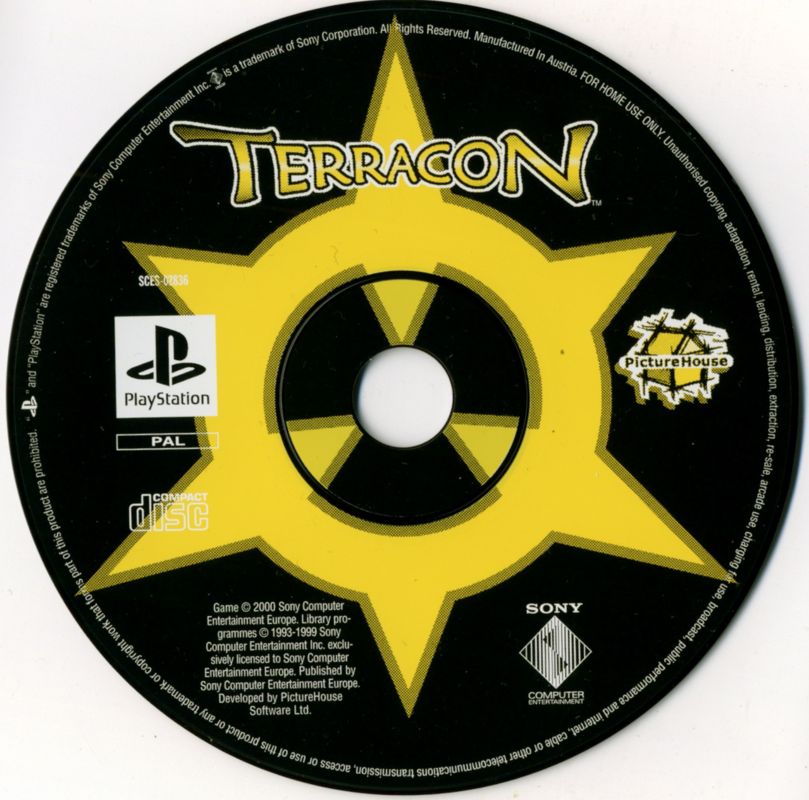 Media for Terracon (PlayStation)