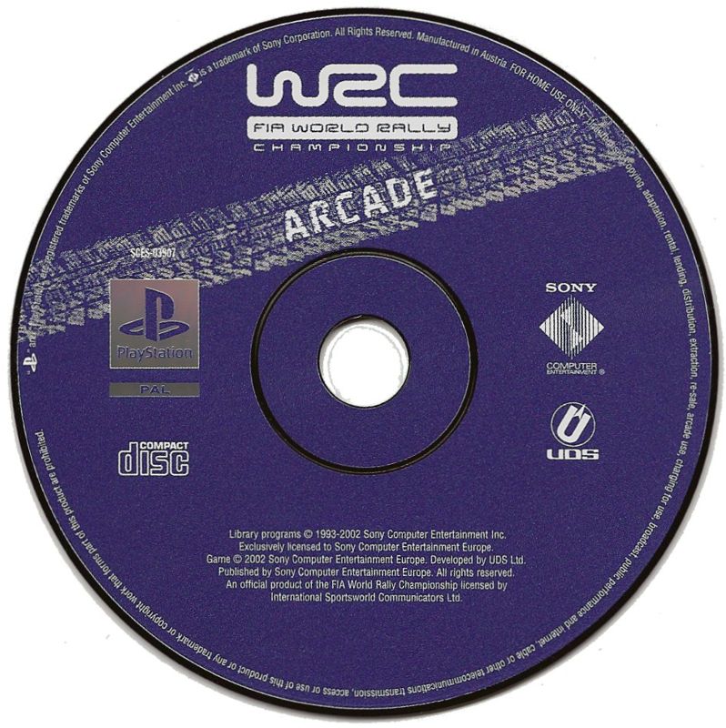 Media for WRC: FIA World Rally Championship Arcade (PlayStation)