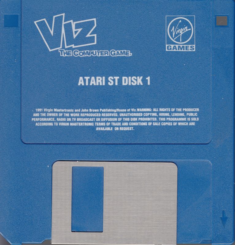 Media for Viz: The Game (Atari ST): Disk 1/2