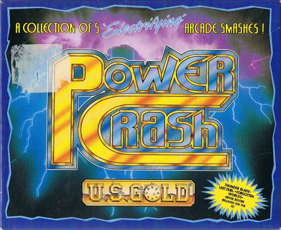 Front Cover for Power Crash (DOS)