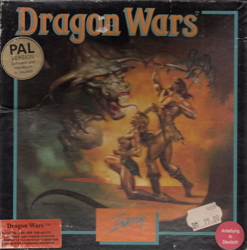 Front Cover for Dragon Wars (Amiga)