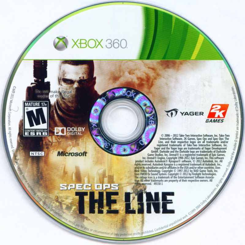 Media for Spec Ops: The Line (Xbox 360)