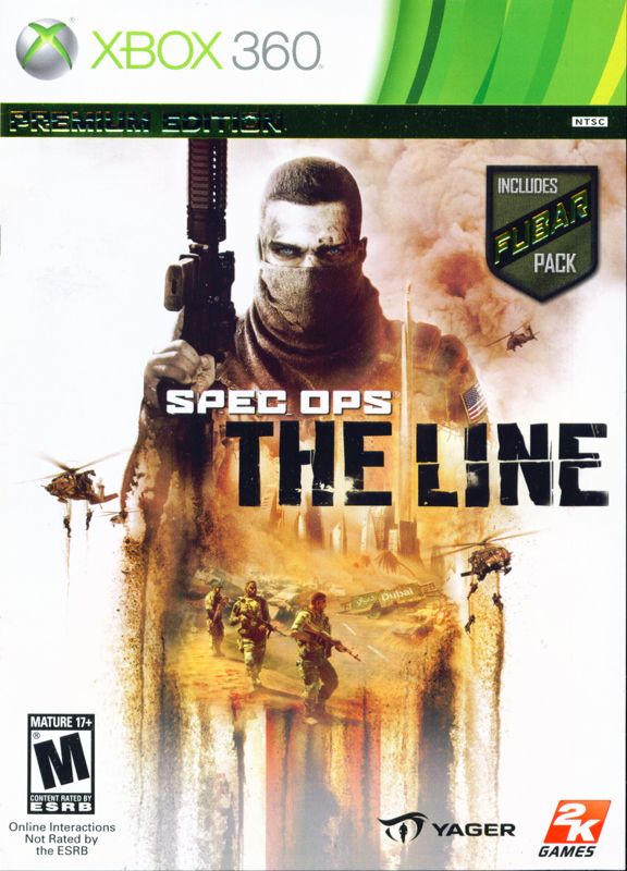 Front Cover for Spec Ops: The Line (Xbox 360)