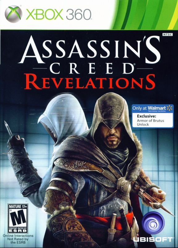 Front Cover for Assassin's Creed: Revelations (Xbox 360) (Wal-Mart release with exclusive Brutus Armor unlock)