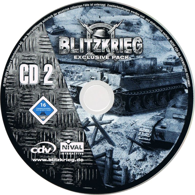 Media for Blitzkrieg: Exclusive Pack (Windows) (Software Pyramide release): Disc 2