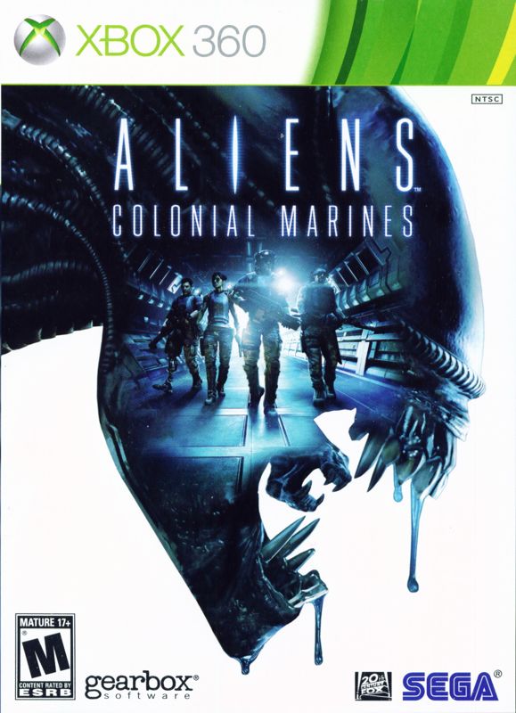 Front Cover for Aliens: Colonial Marines (Xbox 360)