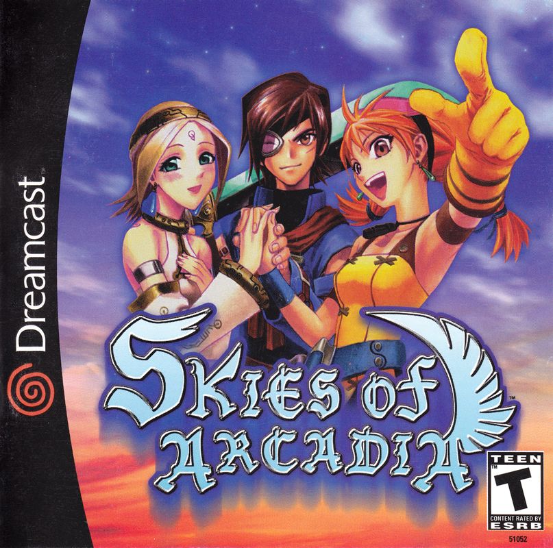 Front Cover for Skies of Arcadia (Dreamcast)