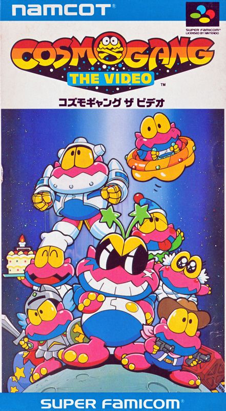 Front Cover for Cosmo Gang: The Video (SNES)