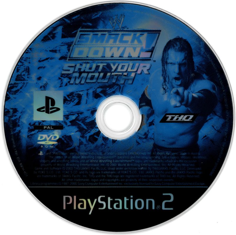 WWE Smackdown! Shut Your Mouth cover or packaging material - MobyGames