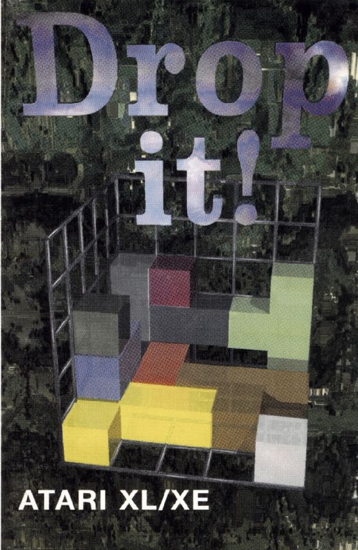 Front Cover for Drop It! (Atari 8-bit)
