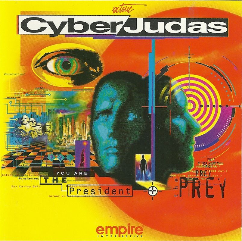 Other for CyberJudas (DOS): Jewel Case - Front