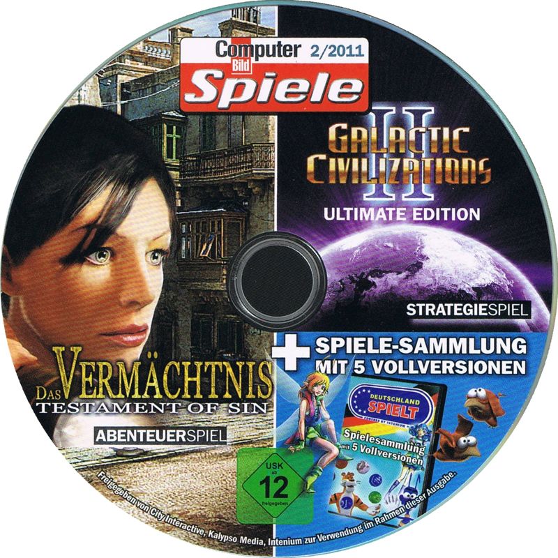 Media for Galactic Civilizations II: Ultimate Edition (Windows) (Computer Bild Spiele 2/2011 covermount)