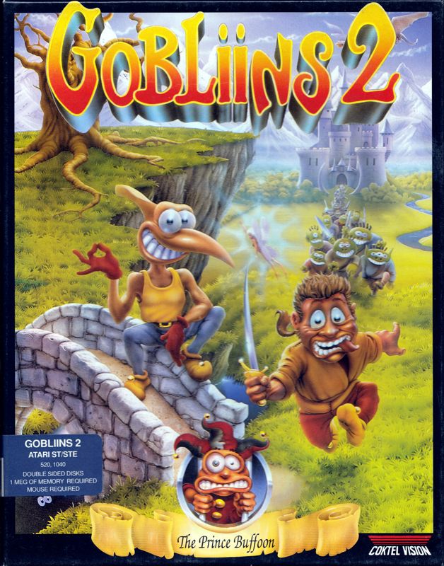 Front Cover for Gobliins 2: The Prince Buffoon (Atari ST)