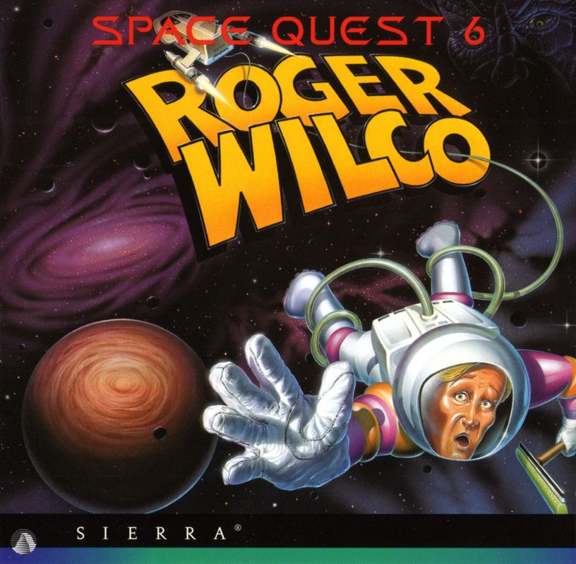 Front Cover for Space Quest 6: Roger Wilco in the Spinal Frontier (DOS and Windows and Windows 3.x)