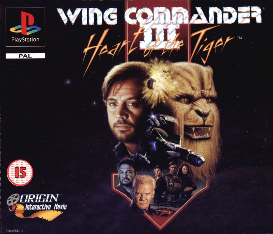 Wing Commander III Heart of the Tiger cover or packaging material MobyGames
