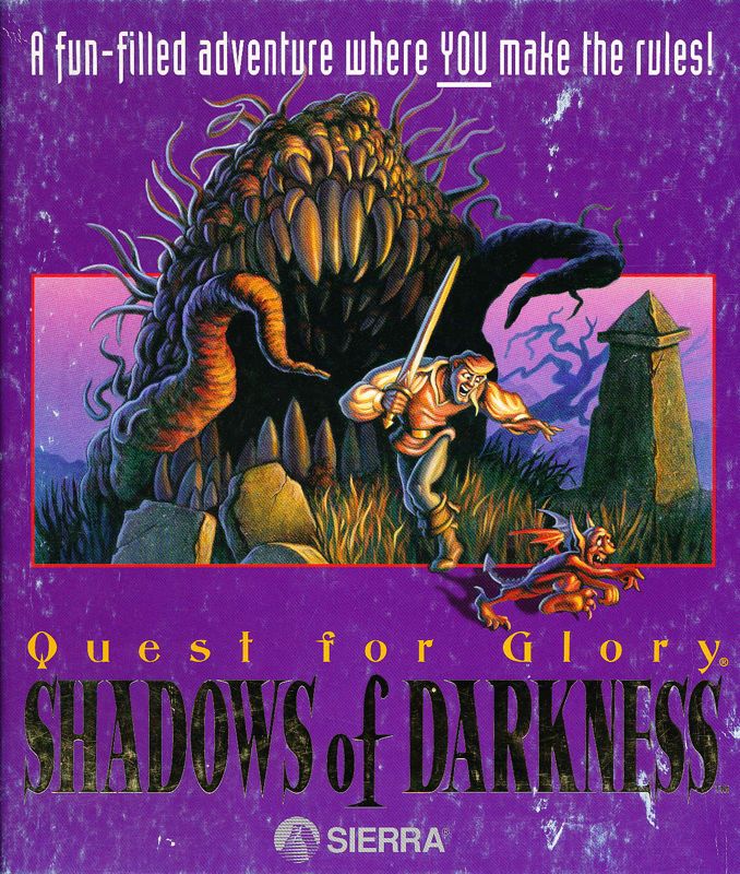 Front Cover for Quest for Glory: Shadows of Darkness (DOS and Windows 3.x)