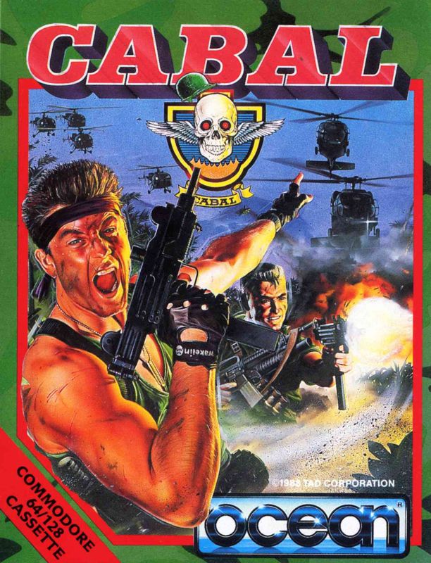 Front Cover for Cabal (Commodore 64)