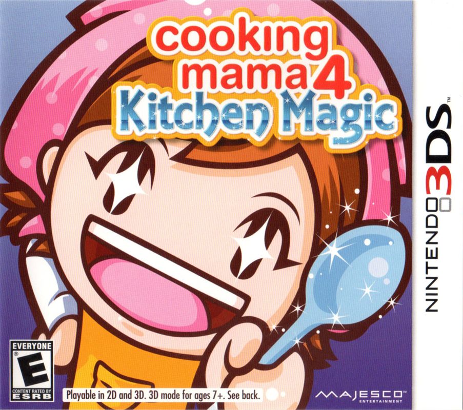 Front Cover for Cooking Mama 4: Kitchen Magic (Nintendo 3DS)