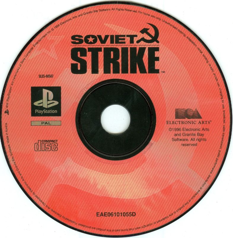 Soviet Strike Cover Or Packaging Material - MobyGames