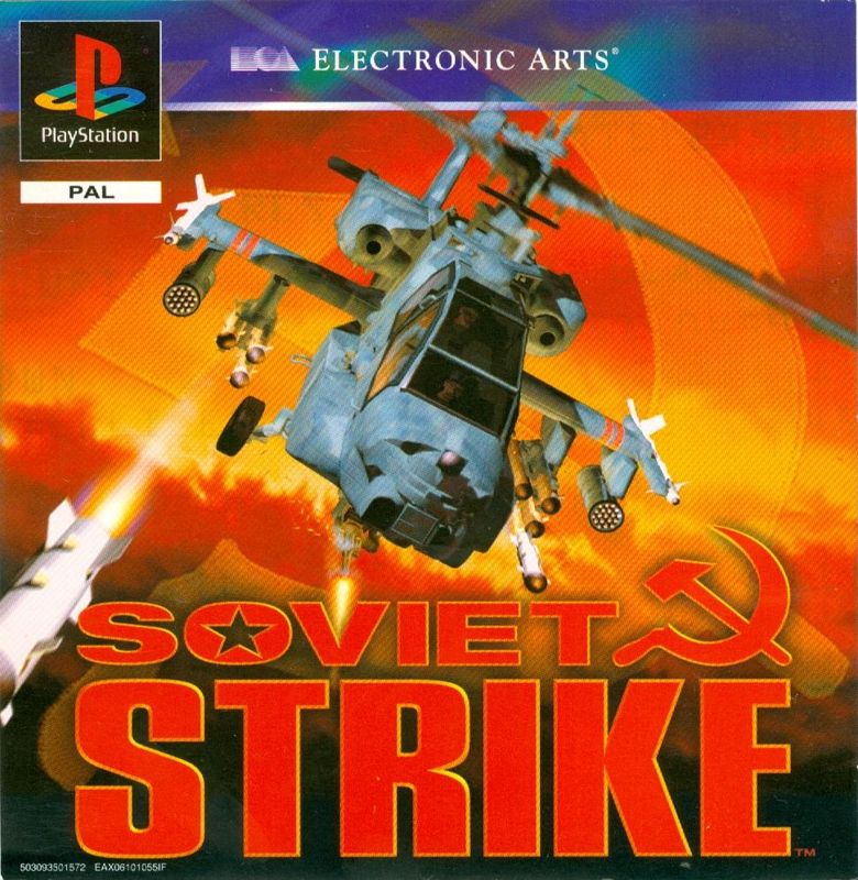Front Cover for Soviet Strike (PlayStation)