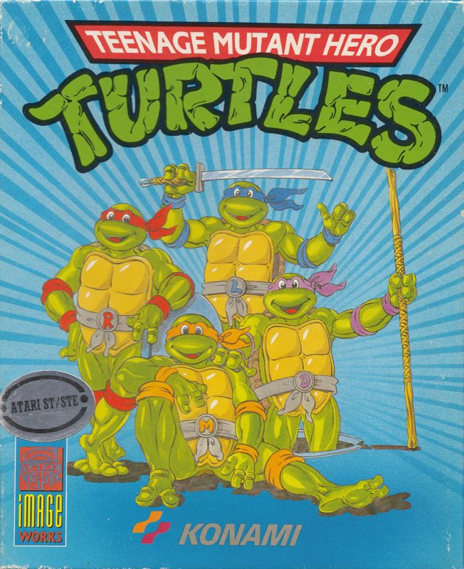 Front Cover for Teenage Mutant Ninja Turtles (Atari ST)