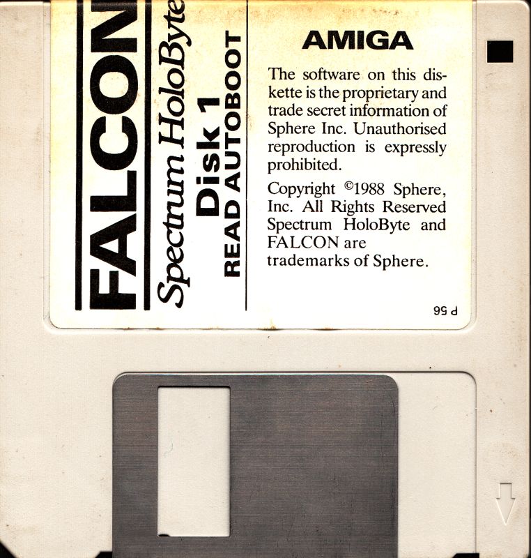 Media for Falcon (Amiga): Disk 1/2