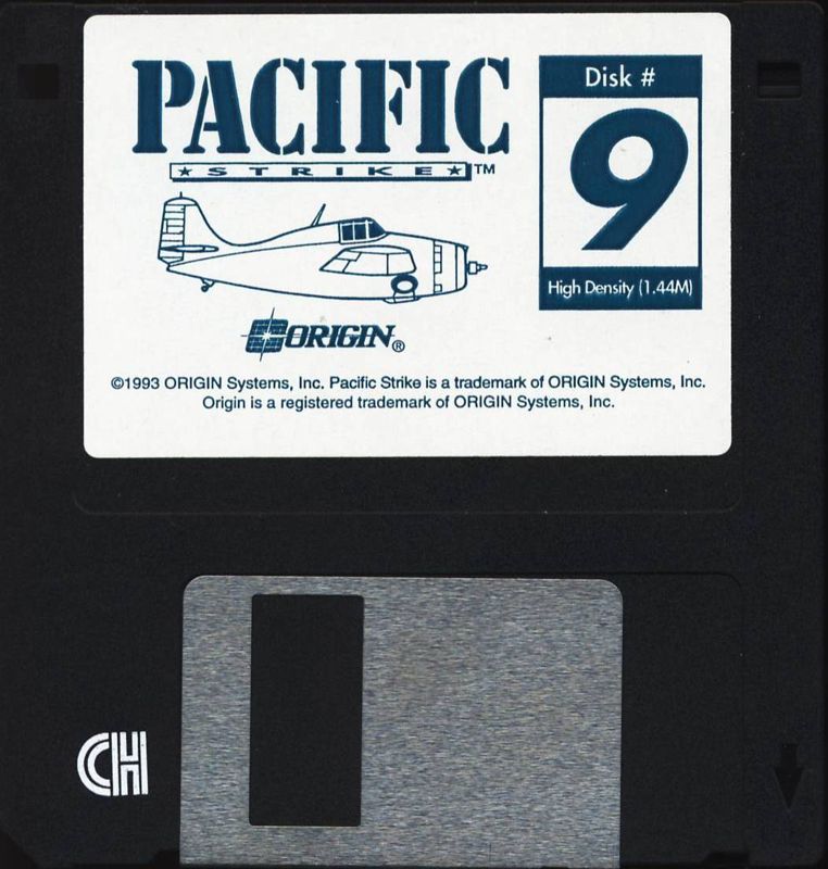 Media for Pacific Strike (DOS): Disk 9