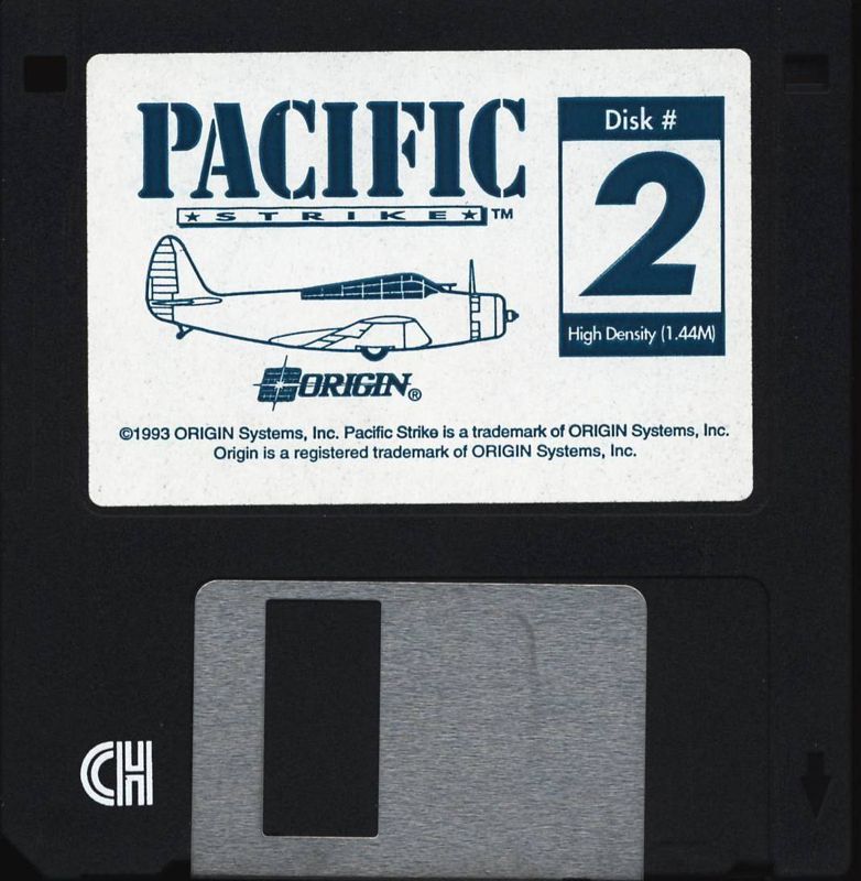 Media for Pacific Strike (DOS): Disk 2