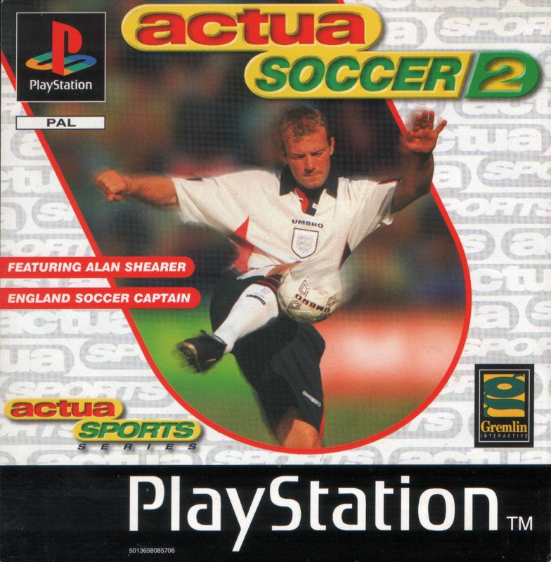Front Cover for Actua Soccer 2 (PlayStation)