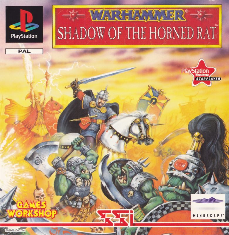 Front Cover for Warhammer: Shadow of the Horned Rat (PlayStation)